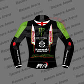 Jonathan Rea Kawasaki SBK 2023 Motorcycle Leather Racing Jacket Back